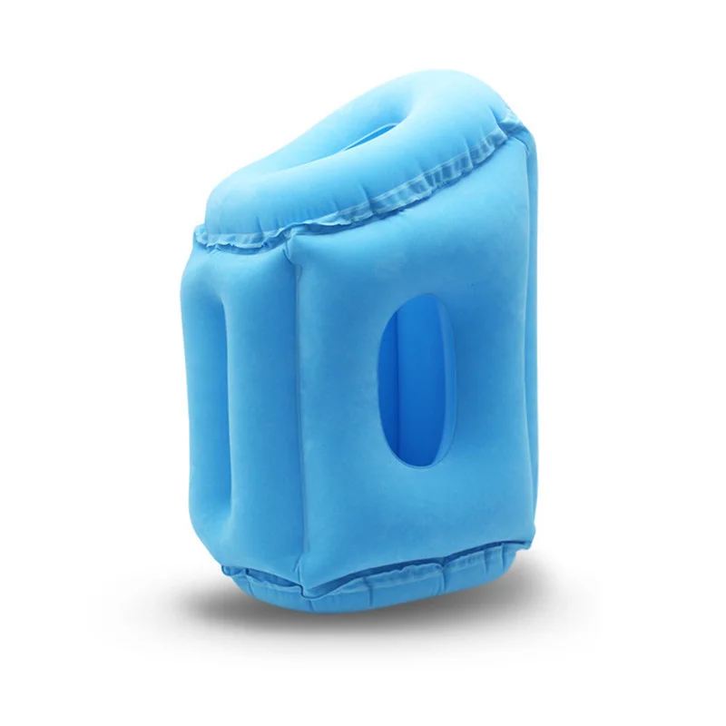 Inflatable Travel Air Pillow For Sleeping Avoid Neck Shoulder Pain Support Head Lumbar Rest Nap Headrest Airplane Car Office
