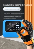Portable rehabilitation robot Gloves Stroke Hemiplegia Cerebral Infarction Trainer Finger Exerciser Hand Function Repair 2