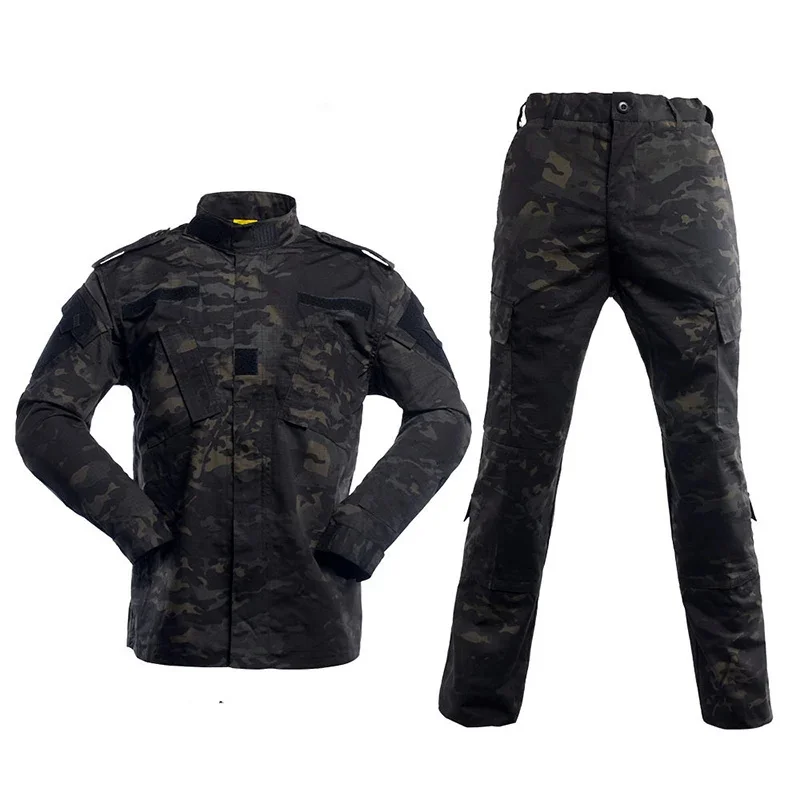 

14Color New Men Militar Uniform Army Tactical Military Soldier Outdoor Combat ACU Camouflage Special Clothes Pant Maxi XS~2XL