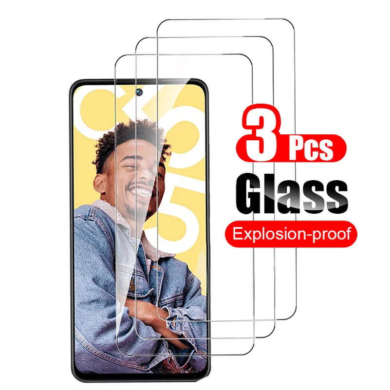3Pcs Tempered Glass For Realme C55 Screen Protector Protective Film 10H