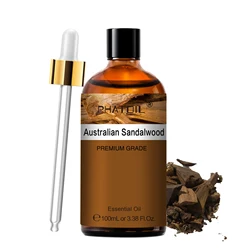 Aromatherapy Essential Oils Variety Pack - Lavender, Rose, Vanilla, Eucalyptus, Sandalwood, Pine - 100ML (Australia Sandalwood)