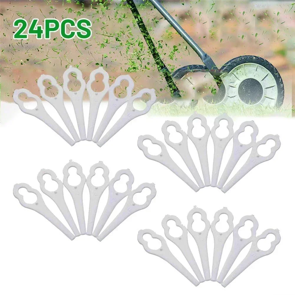 For Bosch F016800177 ART 23 Accu Trim Plastic Safety Blades Pack Of 24 ART23 Accutrim Easytrim Strimmer Trimmer Parts AliExpress