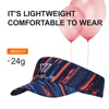 WRELS Sports Empty Top Hat Marathon Running Cross-Country Quick-Dry Sun Hat Sweat-Absorbing Sunscreen Hat for Men and Women 3