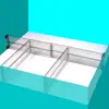 1/2/3Sets Adjustable Drawer Cabinet Storage Partition Divider Retractable Plastic Clapboard Drawer Closet Punch-free Separator 6