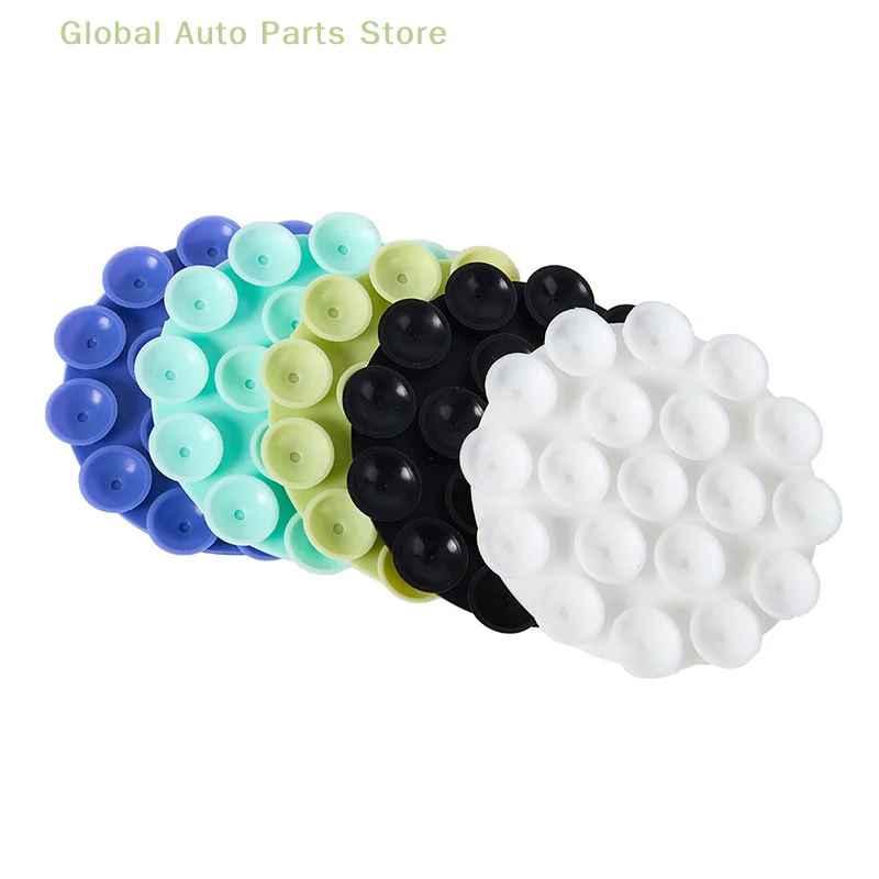 

Double Side Silicone Suction Pad For Mobile Phone Fixture Suction Cup Backed Adhesive Rubber Sucker Pad For Fixed Pad
