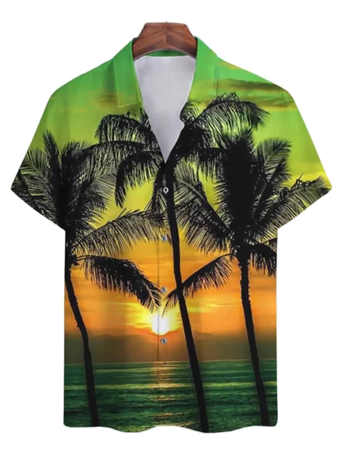 Men's Hawaiian shirt short sleeves 2022