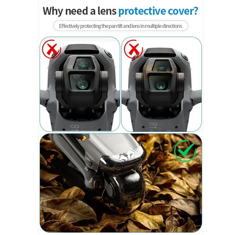 Air 3S Gimbal Protective Cover For DJI Mavic Air 3S Drone Accessories Camera Lens Protection Cap Anti-collision Guard Protector drone accessories,camera screen protector