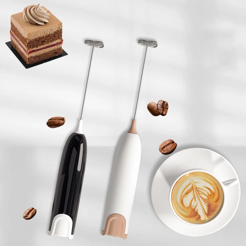 Milk frother Mini Milk Frother Handheld Foam Maker For Lattes Whisk Coffee Cappuccino Frappe Matcha Hot Chocolate Egg Beater Drink Mixer