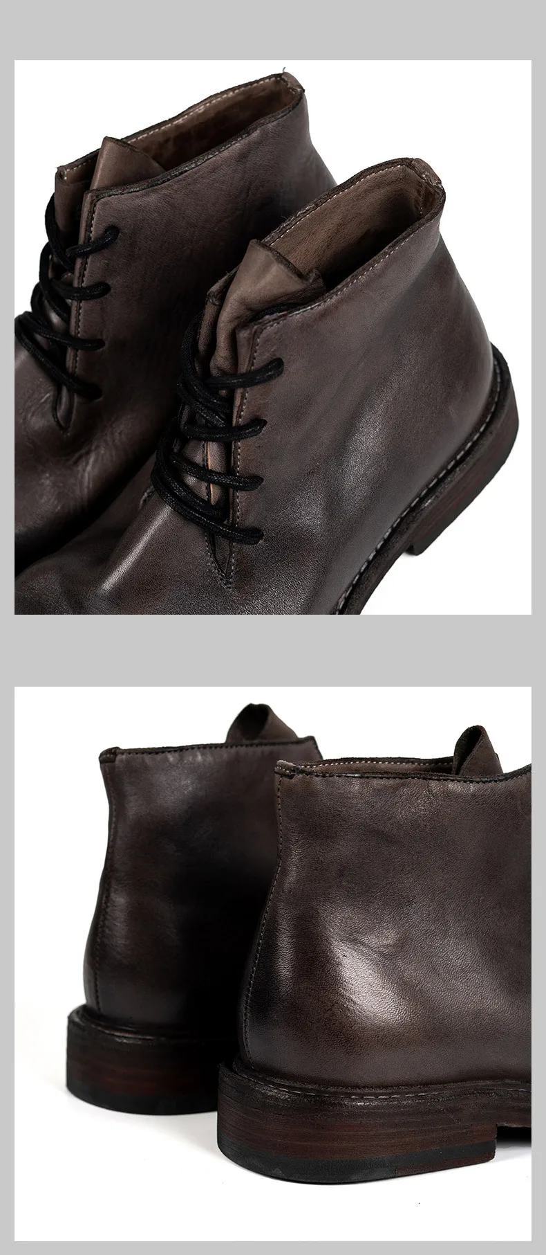 Neue Heavy-duty Gewaschen Herbst Winter männer Arbeitskleidung Stiefel Vintage Stiefel Top Schicht Pferdeleder Outdoor Reise Reiten Schuhe arbeitskleidung – Detail 34