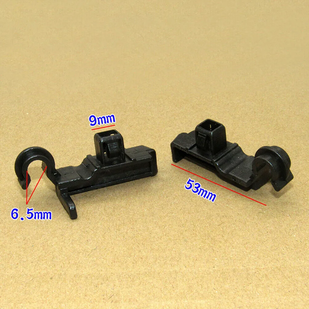 

2 Sets Car Hood Prop Rod Clips Grommet Plastic Bonnet Stay Holder 53452-02060 90480-15034 For Toyota Plastic Accessories