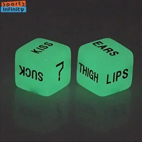 Acrylic Dice Game Dice Dice Set Colored Dice Set Date Night Dice Game Idea Romantic Couple Date Night Game Action Decision Games for Couple Sex Dices
