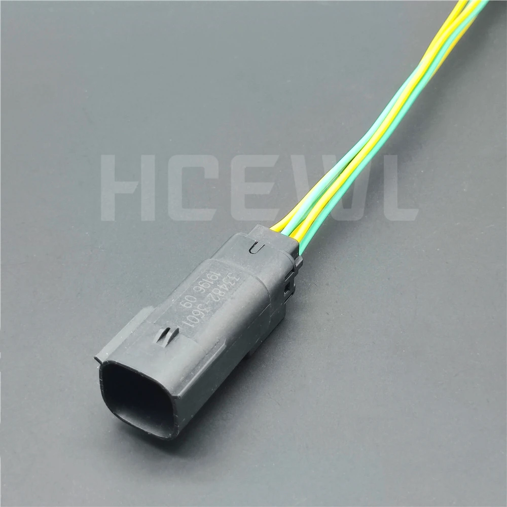 High quality original car accessories 33472-0601 33482-3601 6P car headlights, taillights, and sensor connectors, wiring harness