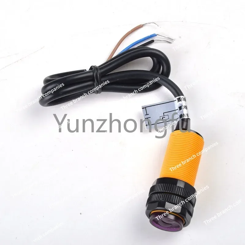 

Smart Car Robot E18-D80NK Infrared Obstacle Avoidance Photoelectric Sensor Proximity Switch 3-80cm Detection Range Adjustable