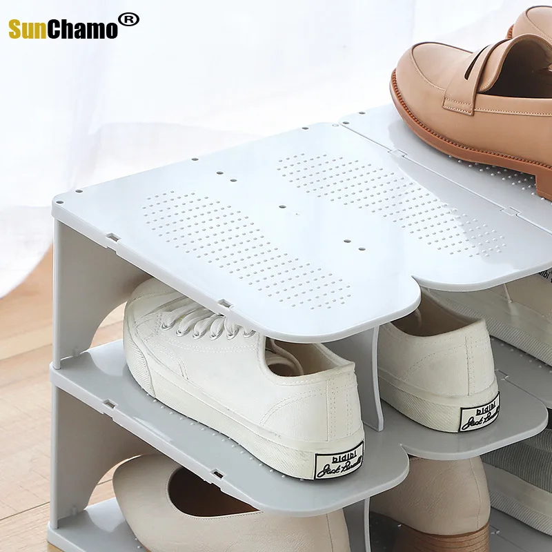 6-Layer Double Shoe Rack