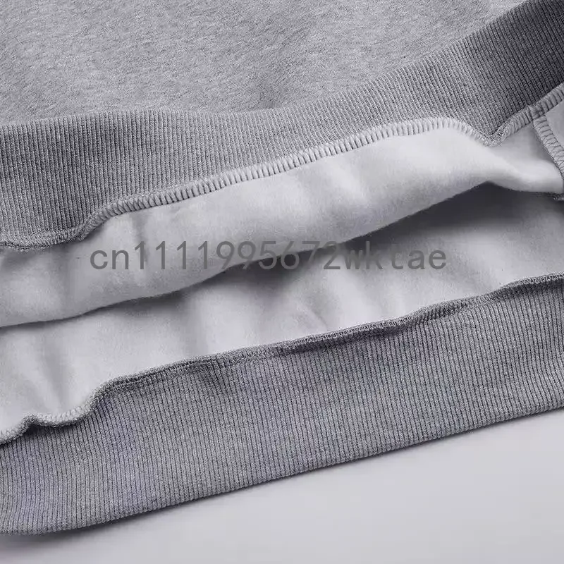 BACK TO SCHOOL Hoodies Classic Jogging Set Fashion Design Double Row Letter Men's Hoodie High Street Couple Cotton Hoodie Suit - 6