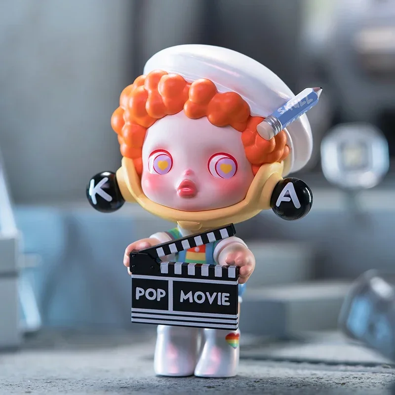 POP MART 스컬판다 인생은 연극과 같다 트렌디 블라인드 박스 장난감 미스터리 박스 액션 피규어 서프라이즈 귀여운 모델 생일 선물