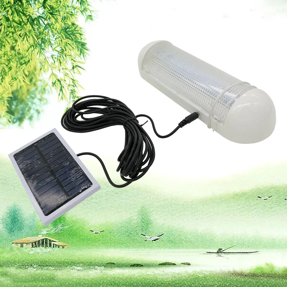 

10LED Solar Cable Light Split Solar Light Indoor Solar Emergency Light Outdoor Camping Light