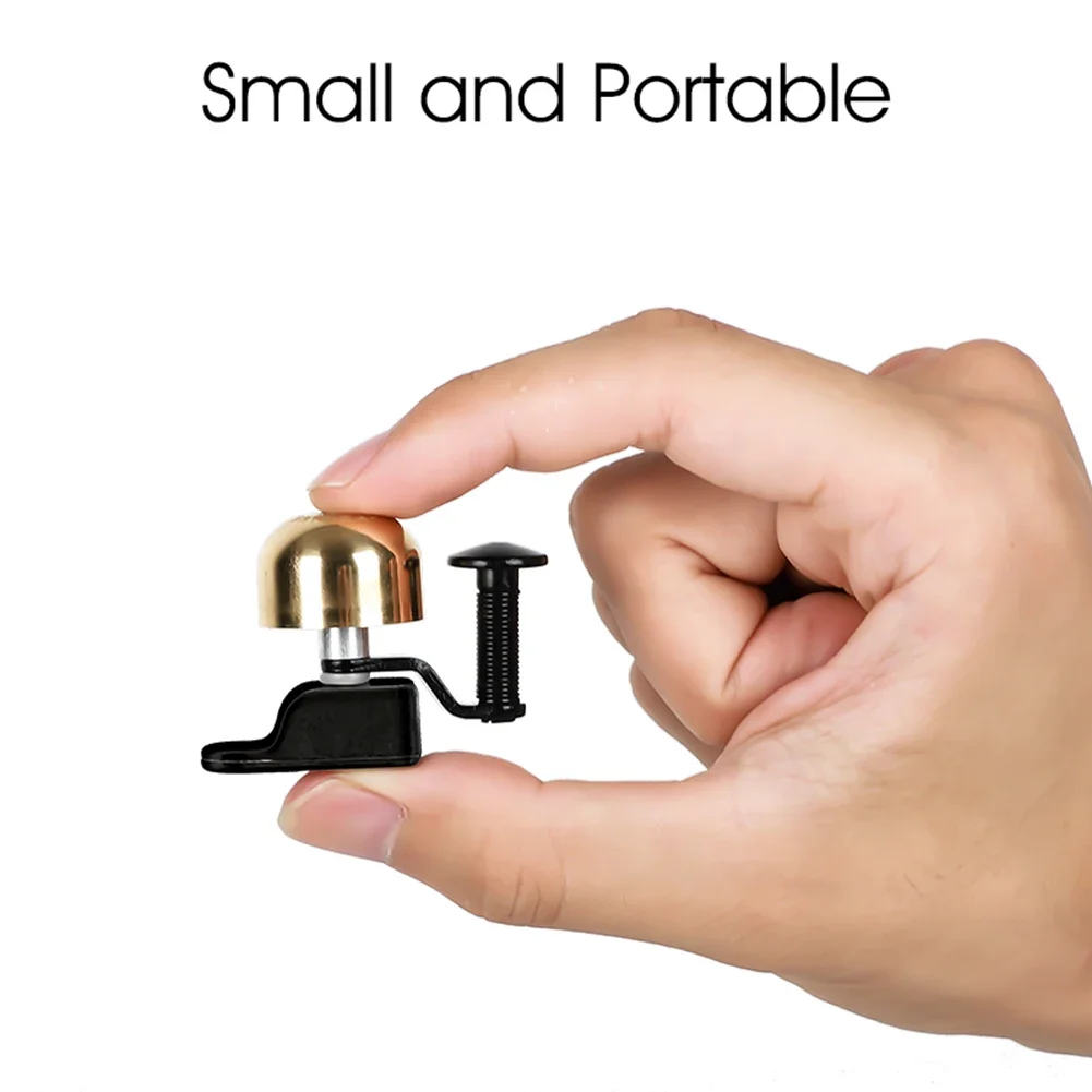 Bicycle Bell Bicycle Accessories Bicycle Horn Bicycle Alarm Mountain Bike Bell Retro Classic Bicycle Bell Clear Loud Sound Steel Copper MTB Bike Horn Safety Cycling Alarm Siren Bicycle Handlebar Bells Rings
