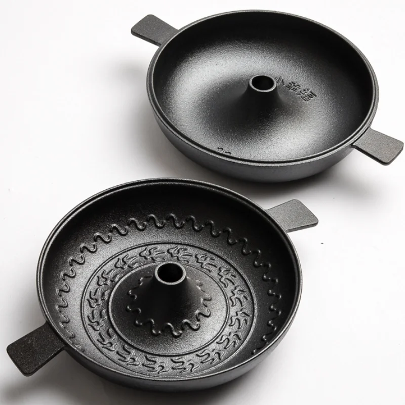 Cast Iron Potato Baker Stove Top Pot Baked Sweet Potato Pot