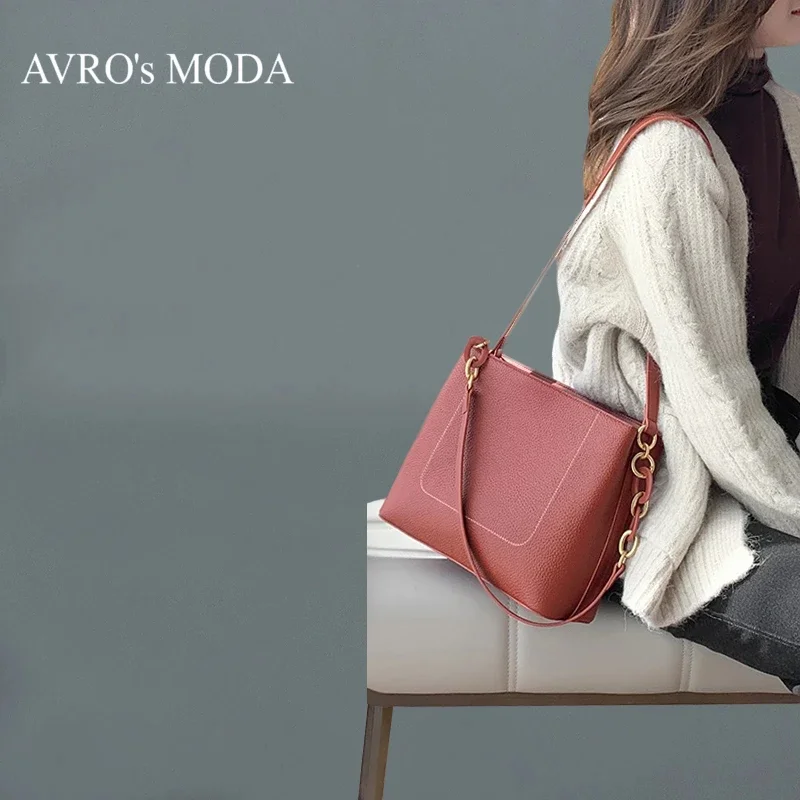 AVRO's MODA Brand Luxury Designer Handbags For Women Fashion Female Genuine  Leather Large Capacity Vintage Top Handle Tote Bag _ - AliExpress Mobile