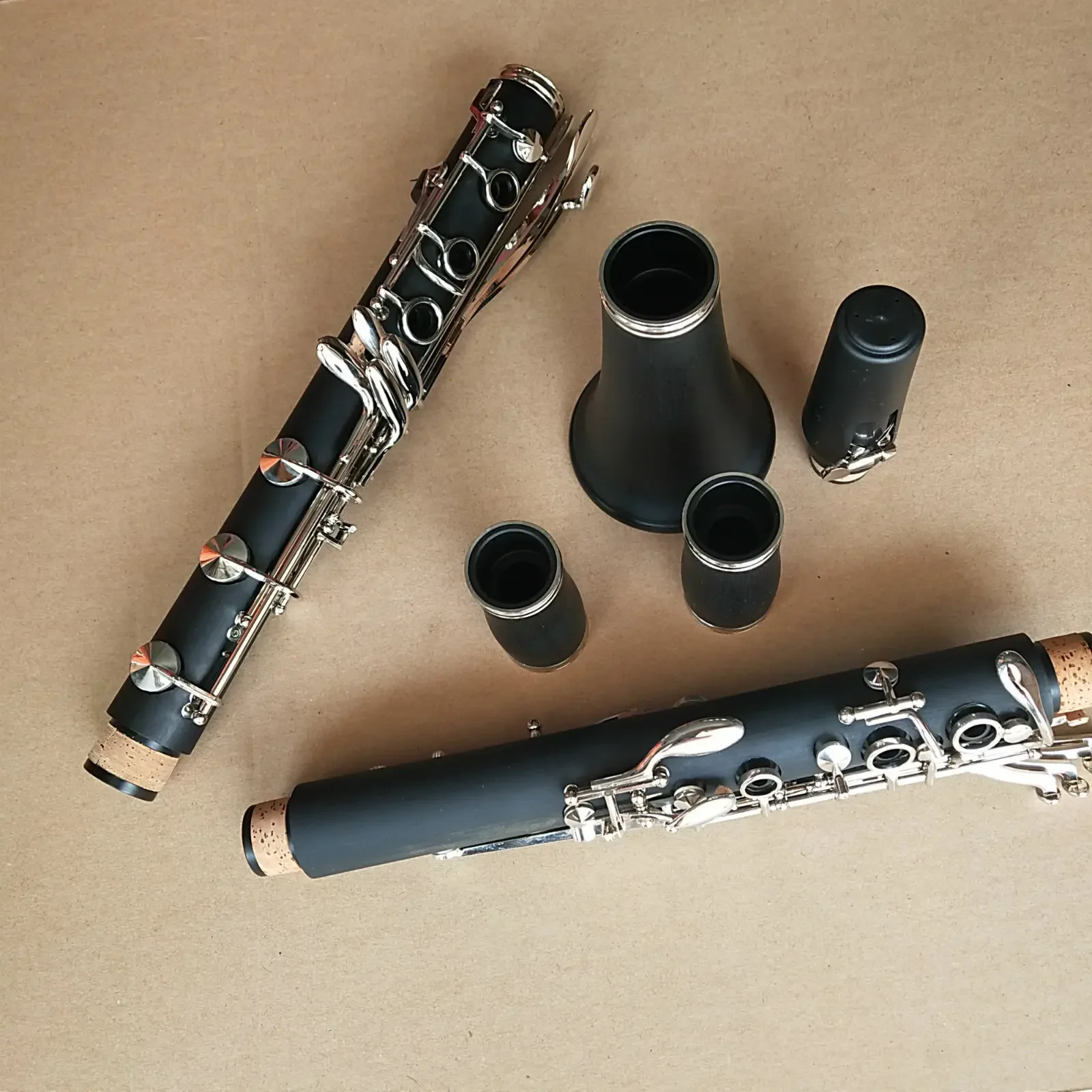 French Clarinet G Key Hard Rubber Case Included-Durable Material Quality Sound