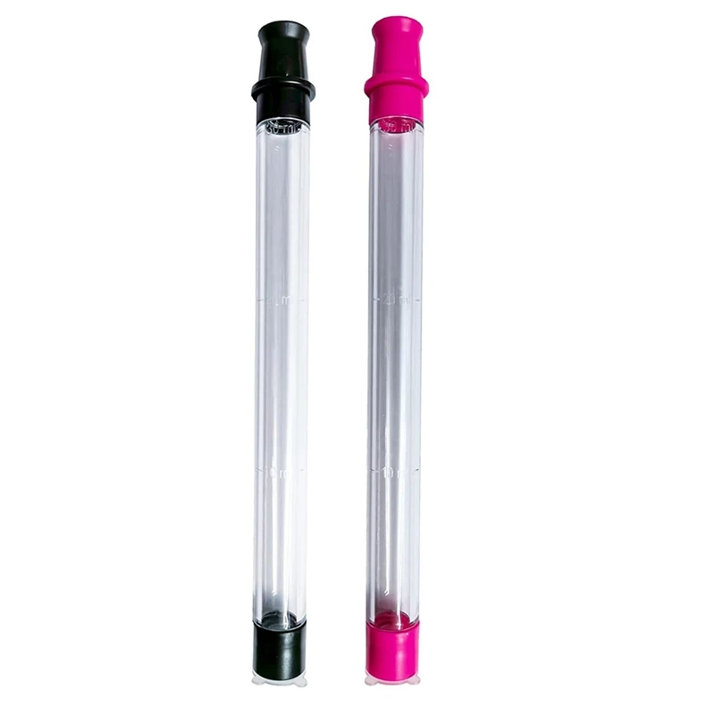 

2 Pcs Shot Tube Drinks Straw For Beach Pool, Parties, Fits All Standard Bottles, Tumbler