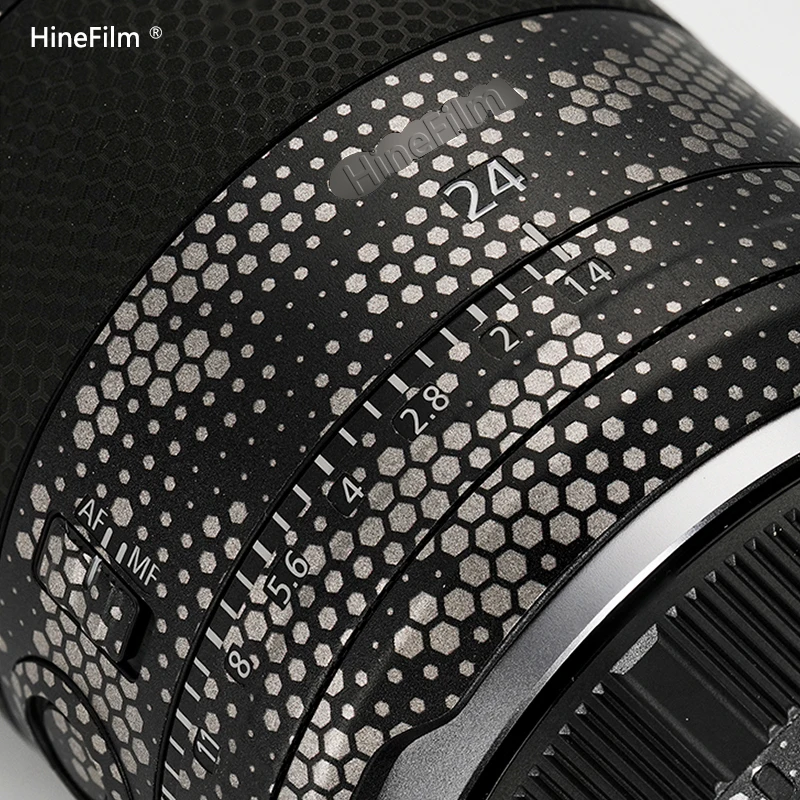 Hinefilm 스킨 캐논 RF24 F1.4 렌즈 데칼 스킨, 캐논 RF24mm F1.4 L VCM 렌즈 스티커, rf24f1.4 랩 커버 24 F1.4 스티커