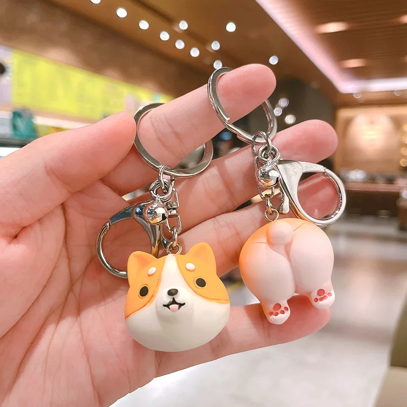 Jual Louis Vuitton Calf Keychain Cute Cow Pendant Cow Turn Qiankun Couple  Bicycle Key Chain Presbyopic Mi