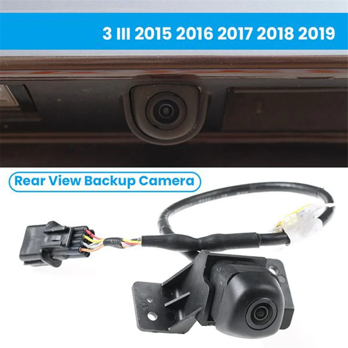 Car Rear View Camera Assy 95760-D3101 95760-D3100 for Hyundai Tucson 3 2015- Park Assist Backup Camera 95760 D3100