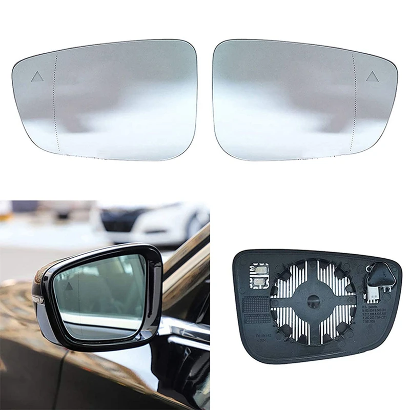 

Car Left Right Heated Blind Spot Wing Rear Mirror Glass For-BMW 3 Series G20 G21 5 Series G30 G31 7 Series G11 G12