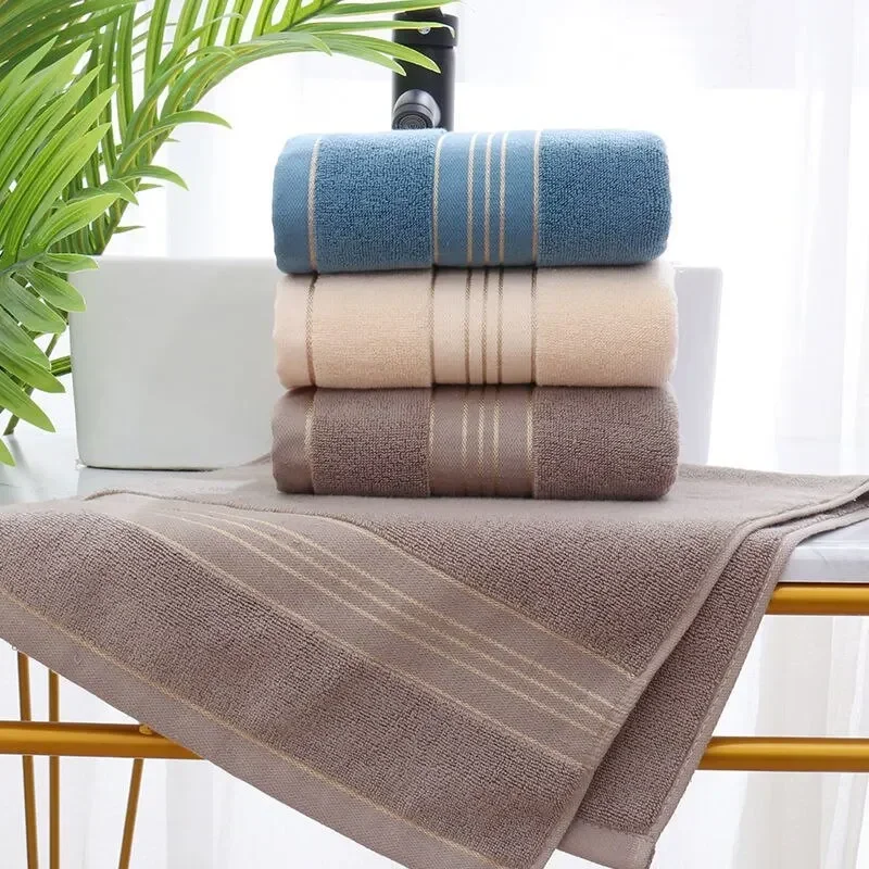 Highly Home & Garden Towel Bathroom Accessories Skin-friendly Color for Cotton Children Solid Universal and Adults Absorbent 2