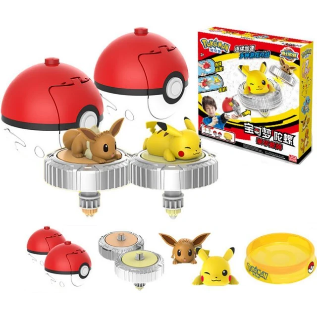 Pokemon Ball Batalha Gyro Brinquedo, Pikachu, Charmander