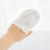 5Pairs Baby Gloves for Newborns 100% Cotton 0-3 Months Infant Anti-Grab Face Anti-Eat Hand Glove Cute Printed Newborn Baby Glove 5