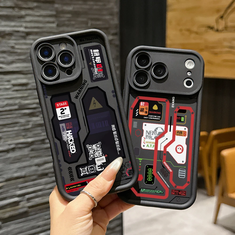 Fashion Mecha Style Phone Case: Sleek and Durable Design