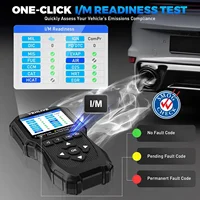 VEHLIVE OBD2 Scanner Automotive Diagnostic Tools Car Freeze Frame OBD Scanner Fault Code Reader And Eraser MOT Readiness Test - Image 4