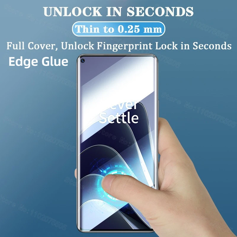 Premium Tempered Glass Screen Protector - Ultra-Clear, Curved Edge Design
