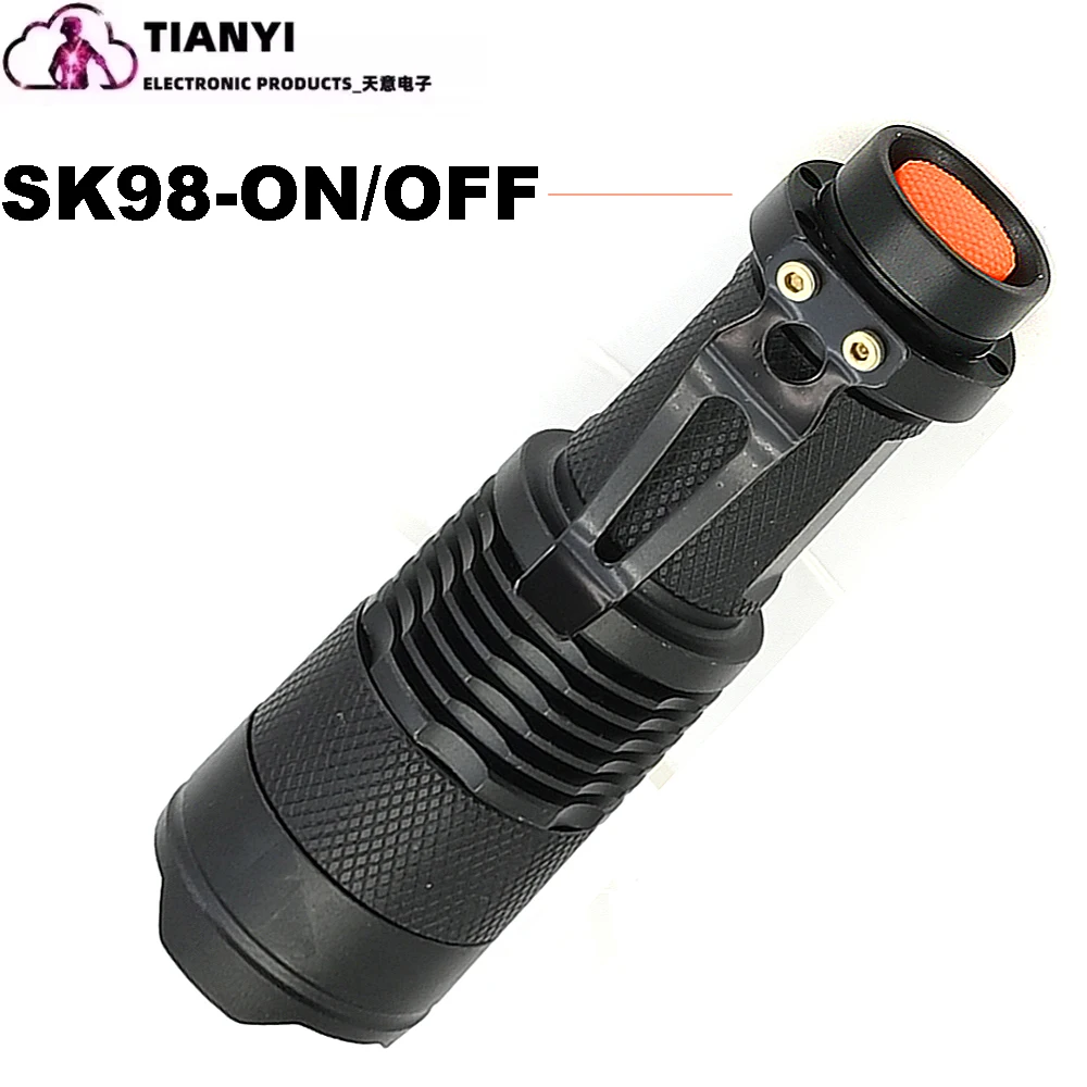 Infrared Night Vision Torch Zoomable Led Ir Illuminator Flashlight_voghion.com