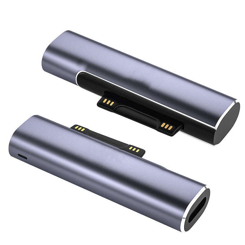 Nku USB Type-C PD to DC Connector Adapter Tablet Fast Charging Plug Charger Compatible with Surface Pro X 8 7 6 5 4 Go Book