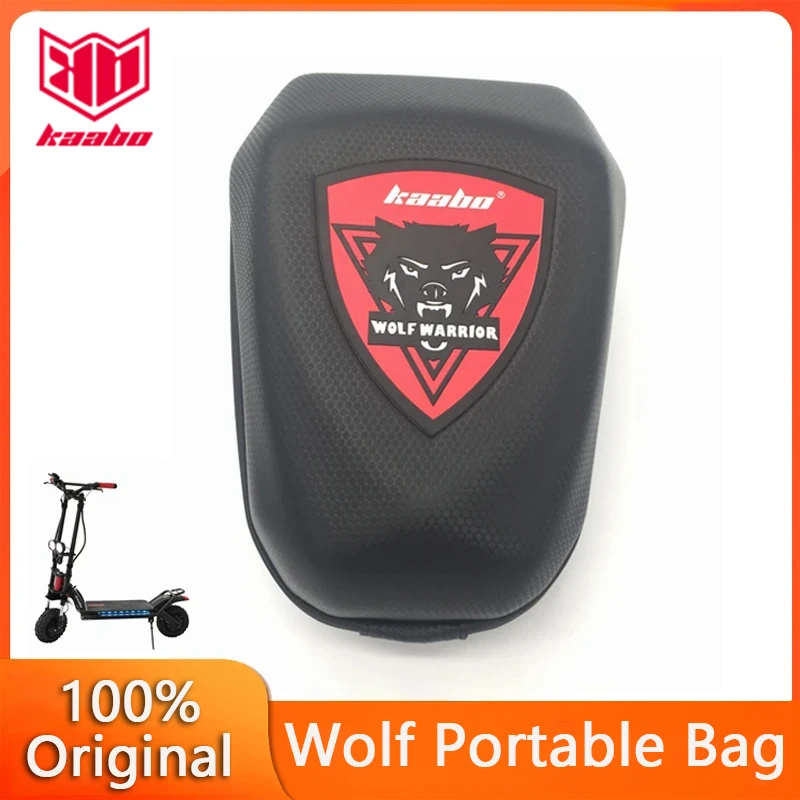 Original Kaabo Wolf Scooter Bag Portable Hanging Head Bag for Kaabo