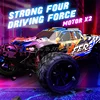 50KM/H Off Road High-Speed Remote Control Truck Vehicle 1:16 Scale 2.4G 4WD Waterproof All Terrain Drift RC Truck Car Model Toy 5