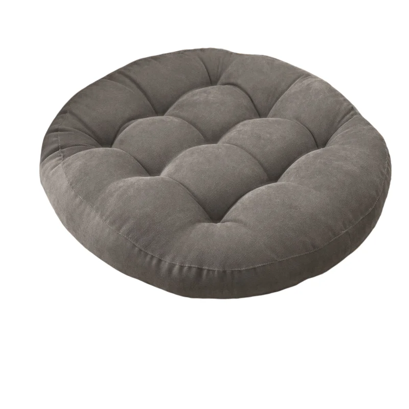 Waigg Kii Cuscino quadrato rotondo da pavimento, 50 cm, 80 cm, 100 cm, 120 cm, cuscino portatile, per yoga, meditazione, interni ed esterni (80 x 80 cm, A-rosa