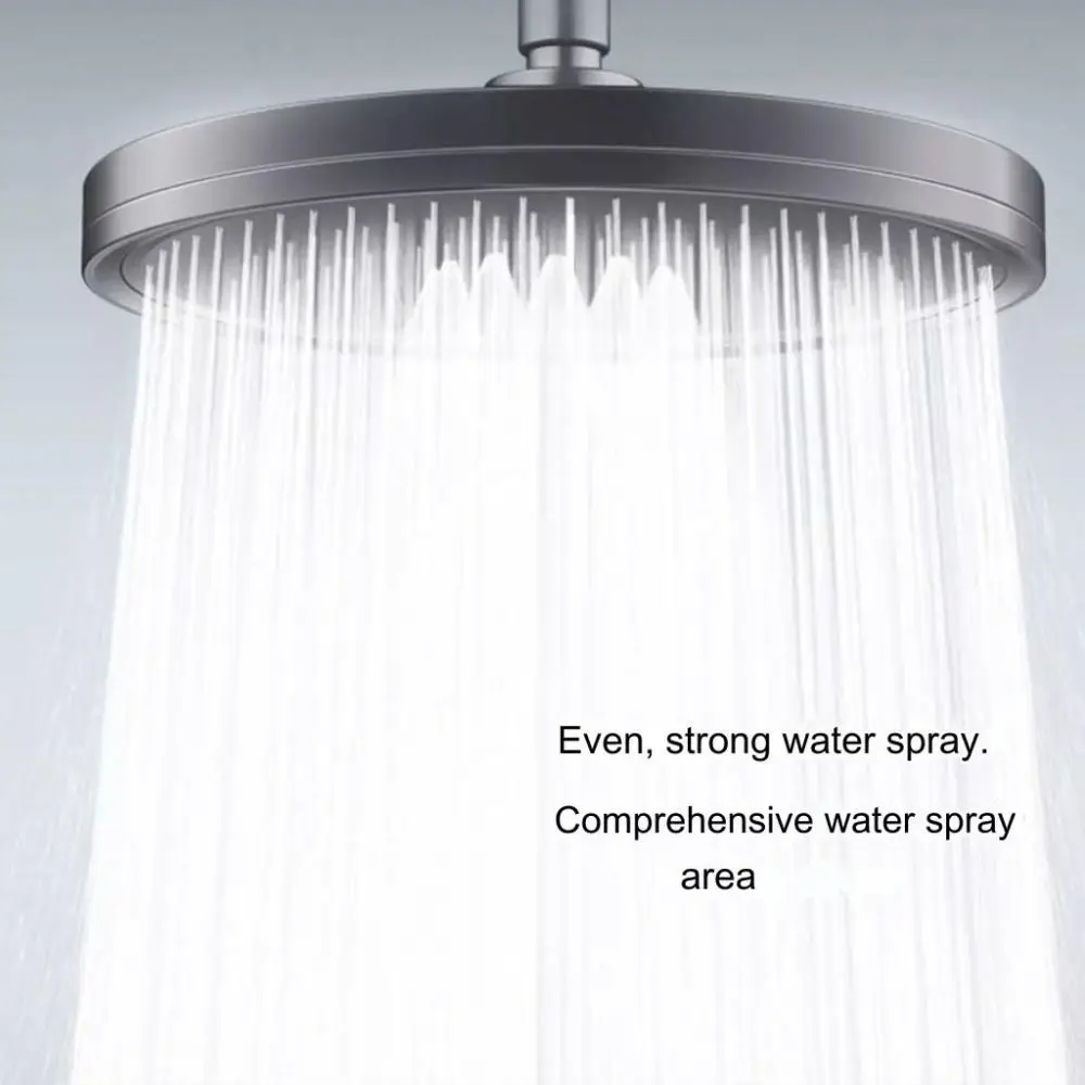 Description Picture 5 of itemLarge 23CM Standing Bath Bowl 6 Spray Modes 360 ​​degree Rotation Round Shower Head Adjustment Pressure Shower Head Replacement