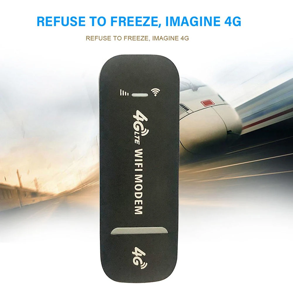 High-Speed Unlocked 4G LTE Wireless USB Network Adapter & Hotspot