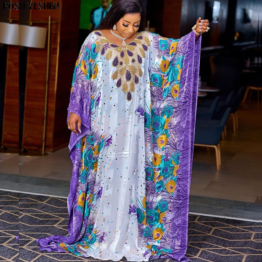 Nigeria Ladies Caftan Dress African Dresses for Women 2023 Traditional