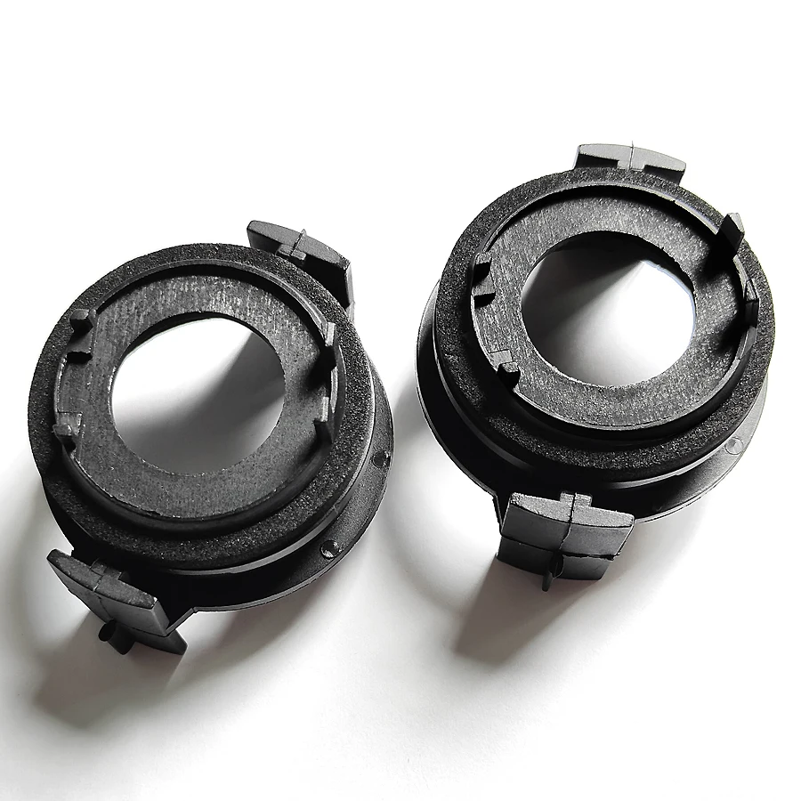 Headlight Holder LED Lamp Bulb Base LED Work Light Holder Light Holder Lamp Holder Light Bulb Socket 2Pcs H7 LED Headlight Bulbs Adapter Holder For BMW E46 3 Series 325ci 325i 330ci 330i M3 328Ci 323i Black