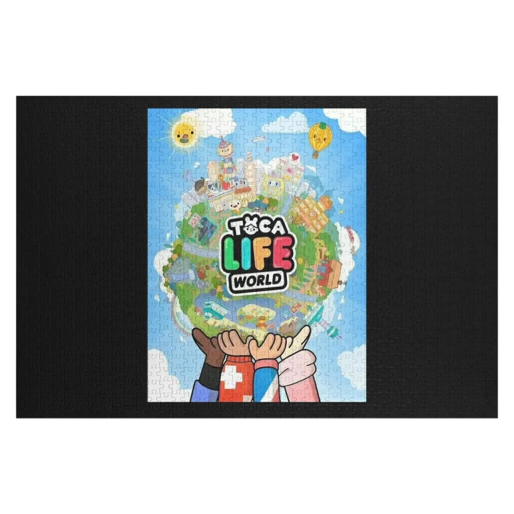 

Головоломка Toca world, персонализированная картина, индивидуальный подарок для детей