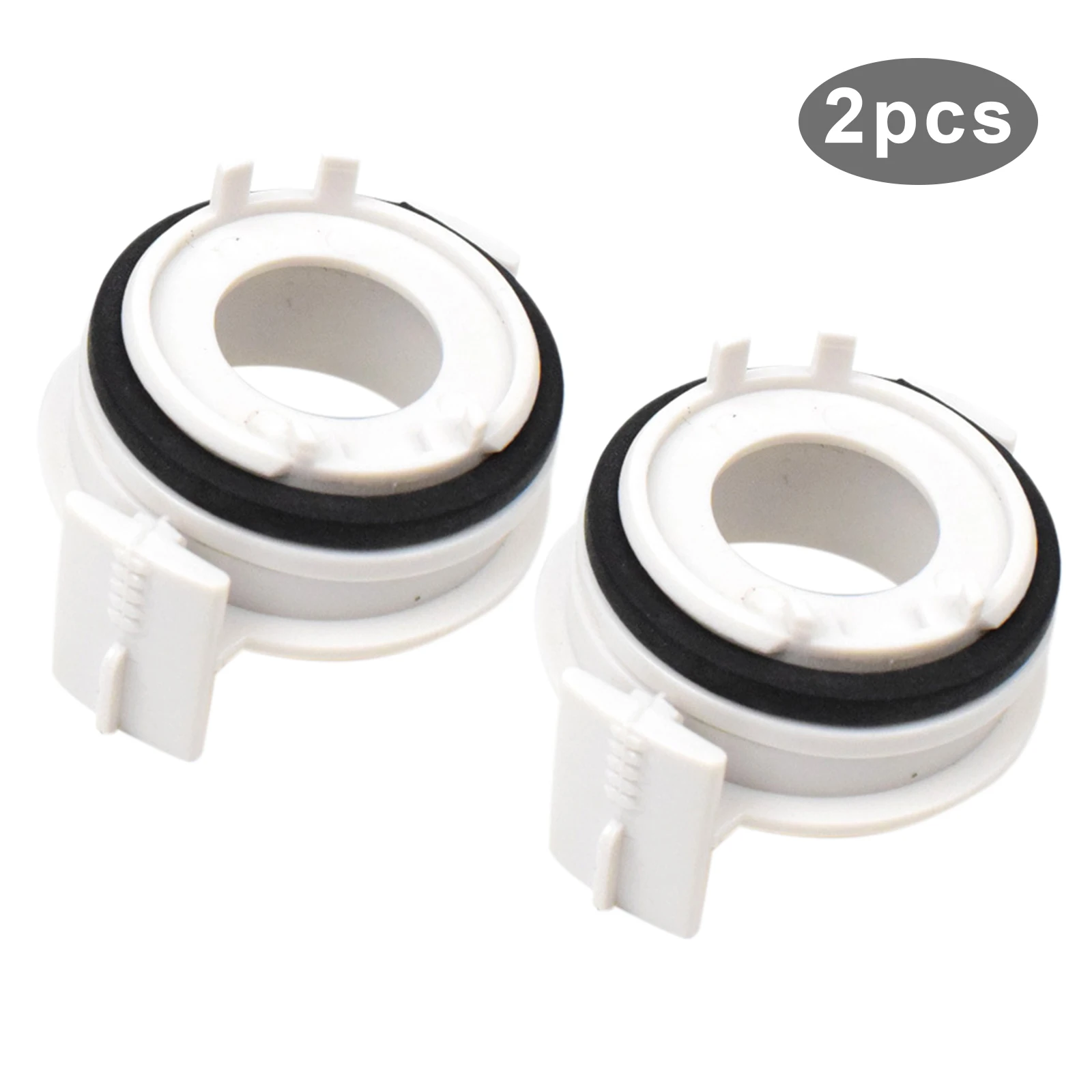 2 Pcs H7 Car LED Headlight Bulbs Retainer Base Holder Adapter For BMW E46 E65 E90 3 Series 325ci 325i 330ci 330i M3 328Ci 323i