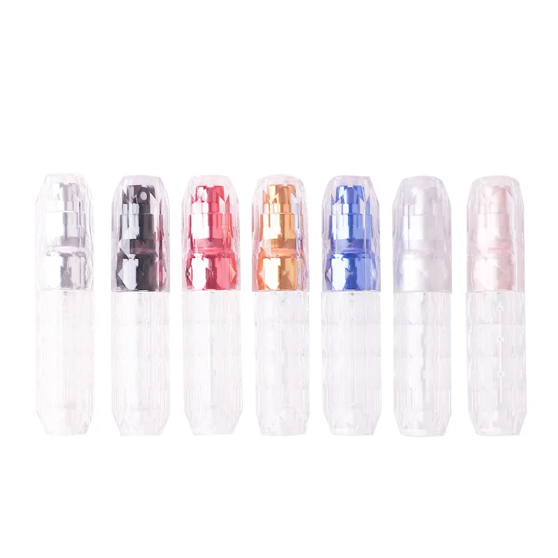 5ml High-Grade Empty Refillable Perfume Crystal Bottom Bottle Cosmetic Containers Parfum Atomizer Spray Dispenser Portable refillable perfume bottle