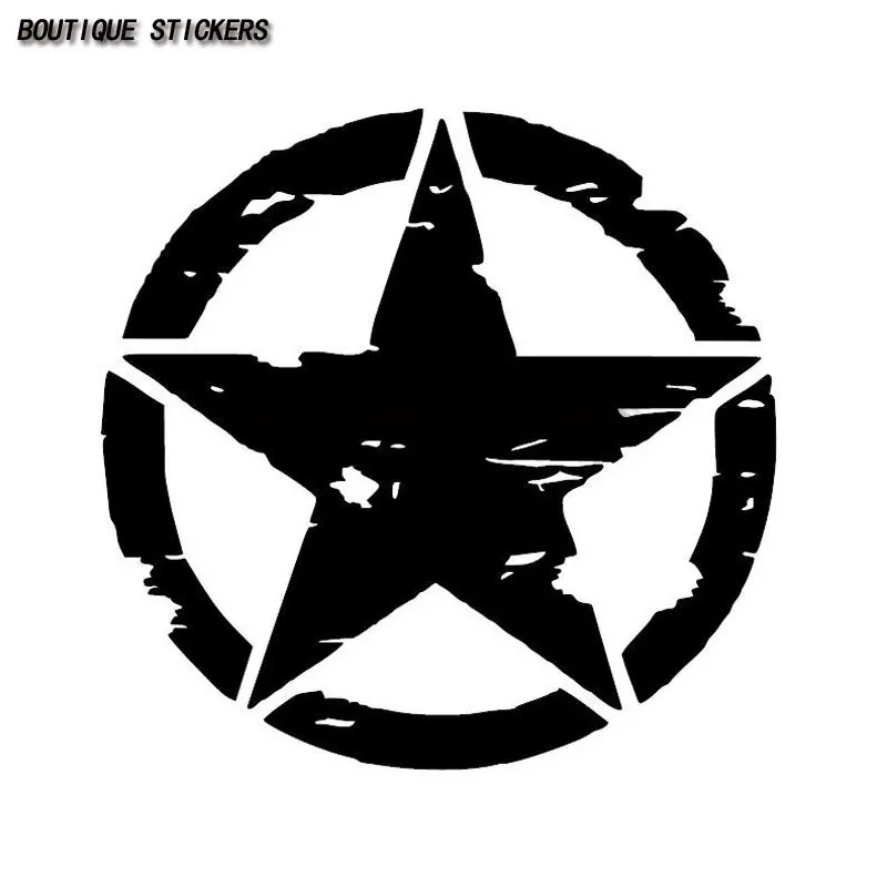 

Creative star pattern car sticker car motorcycle external accessories waterproof PVC sticker for all models