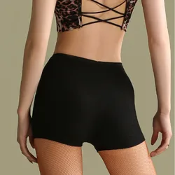 New Latin Dance Bottoming Shorts Dance Performance Comfortable Leggings Tight-fitting Stretch Safety Pants for Adults Women
